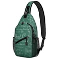 thumbnail image 1 of Astronomy Physics Chemistry Experiment Science Lover Gifts Multipurpose Crossbody Sling Backpack for Travel, 1 of 6