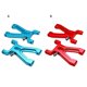 thumbnail image 2 of Bewildely Brazo de suspensión inferior delantero mejorado de aleación de aluminio para 1/18 Wltoys A959 A979 A969 959B 969B 979B RC pieza de Kits de construcción modelo Azul, 2 of 6