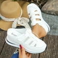 thumbnail image 4 of Shoes For Women Sneakers Clearance Sale Walking Shoe Casual Lightweight Comfy Slip On Canvas Loafers, 4 of 5