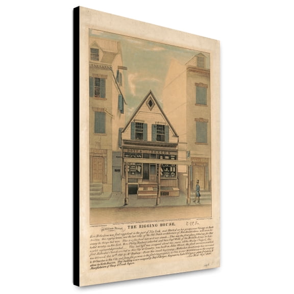 Canvas Print: The Rigging House, 1846