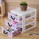 thumbnail image 2 of Desk Organizer Makeup Drawer Organizer Desktop Storage Box Sundries Organizer Makeup Holder With 3 Drawers, 2 of 4