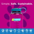 thumbnail image 3 of Botella de agua Nalgene Sustain Tritan sin BPA, 946 ml, berenjena, 3 of 7