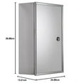 thumbnail image 2 of Croydex WC846005YW Armoire à Médium Verrouillable (Inox), 2 of 11