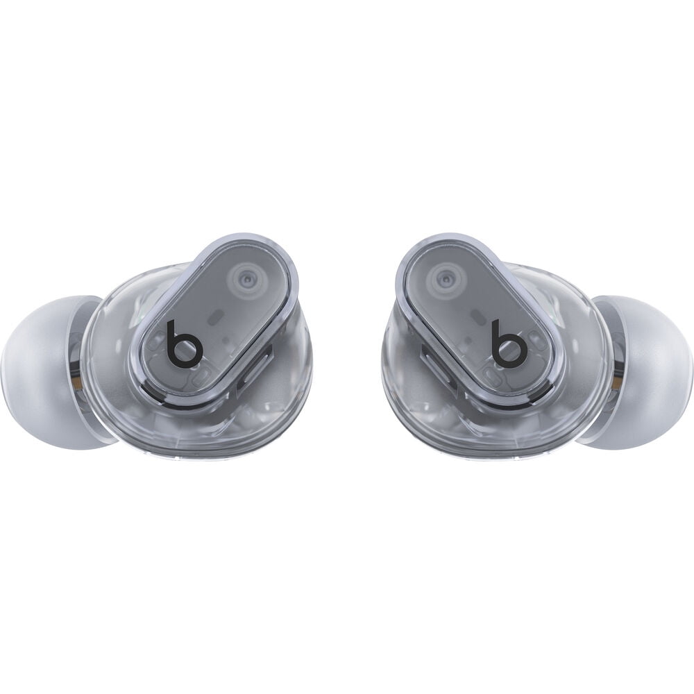Beats Studio Buds+ Noise Canceling True Wireless In-Ear Headphones (Transparent) with Accessories