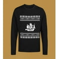 thumbnail image 5 of Old Glory Mens Pirate Ship Ugly Christmas Sweater Long Sleeve T Shirt, 5 of 6