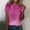 A-Hot Pink, variant on T Shirts for Women Summer Round Neck Short Sleeve Tops Casual Floral Print Loose Fitting Tees Trendy Blouse