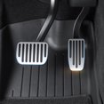 thumbnail image 4 of FUEENIRVA Aluminum Car Pedal Covers with Anti- Design, Easy to Install, Replacement for Accelerator, Brake, and Clutch, 4 of 9