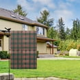 thumbnail image 2 of Green and Red Christmas Plaid Pattern Fall Garden Flags 12.5"x18" Double Side,Small Yard Flags for Outside,Outdoor Fall Decor,Autumn Funny Garden Flag Yard Decoration, 2 of 4