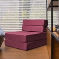 thumbnail image 1 of Sofá Cama Plegable - Individual - Vino MEMORY FOAM HOME SOFA CAMA COZY, 1 of 9