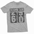 thumbnail image 6 of Men's 60th Birthday celebration anniversary T-shirt Funny Tee Odometer age Dad Grandpa gift Tee shirt, 6 of 7