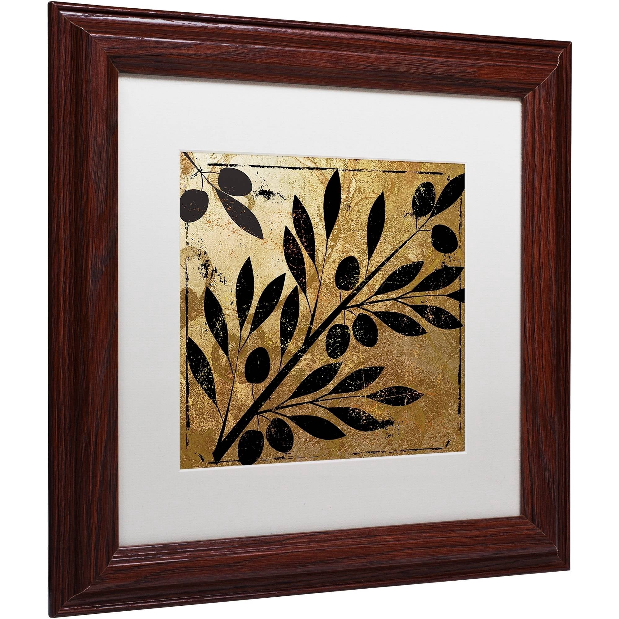 Trademark Fine Art "Bellissima II" Canvas Art by Color Bakery White Matte, Wood Frame