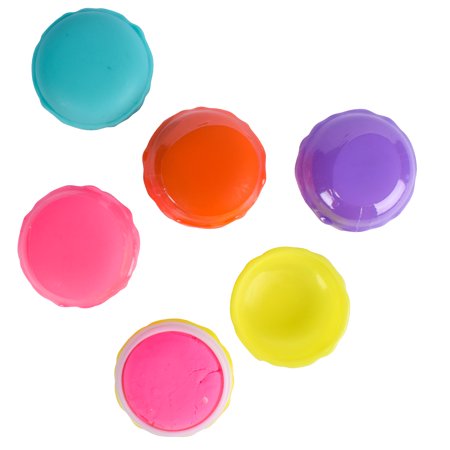 Giggle Zone 5 Pack Crackle Clay  ASMR Fidget Toys with Satisfying Cracking Sounds
