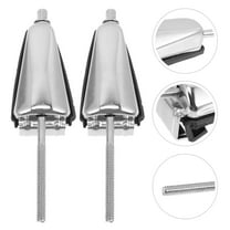 Mobutofu 2pcs Metal Snare Drum Lugs Lightweight Drum Set Accessories Durable Replacement Parts For Professional Use