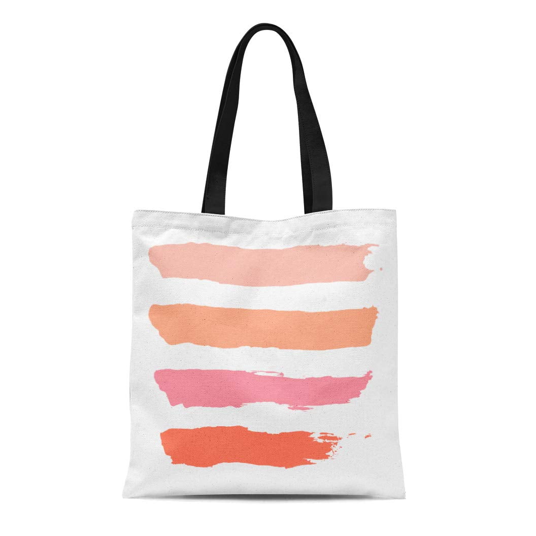 baby pink tote bag