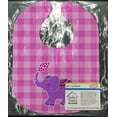thumbnail image 2 of Carolines Treasures BB7161BIB Purple Elephant Baby Bib, 2 of 3