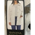 thumbnail image 2 of Banana Republic Ladies' Structured 4 Pocket Super Soft Shirt Jacket Tan, M, 2 of 3