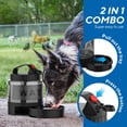 thumbnail image 2 of Botella de agua portátil para perros lesotc, cuenco de viaje de 1,6 L, sin BPA, 2 of 8