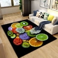 thumbnail image 2 of Fresh Fruits Kitchen Mat Area Rug Large Carpet Rug for Living Room Bedroom Sofa Doormat Decoration Non-slip Floor Mat, 2 of 7