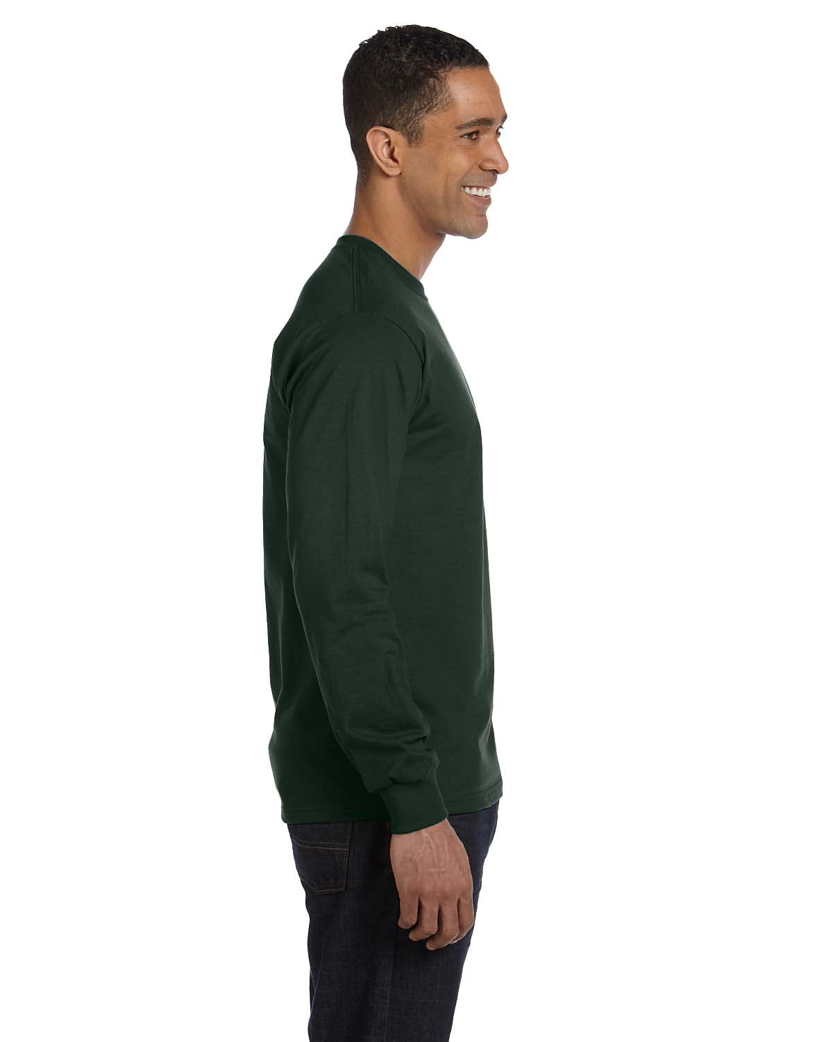 Mens 6.1 oz. Long-Sleeve Beefy-T 5186 (5 PACK)