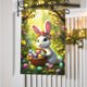 thumbnail image 4 of Yusimy Easter Garden Flag Festive Holiday Design for Outdoor Yard Lawn Porch Home Easter Decor, 4 of 8