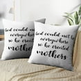 thumbnail image 3 of LALILO Throw Pillow Covers Black Calligraphy Day Quote And Day Ink Cushion Cover 18" x 18", 3417 Pack, 3 of 6
