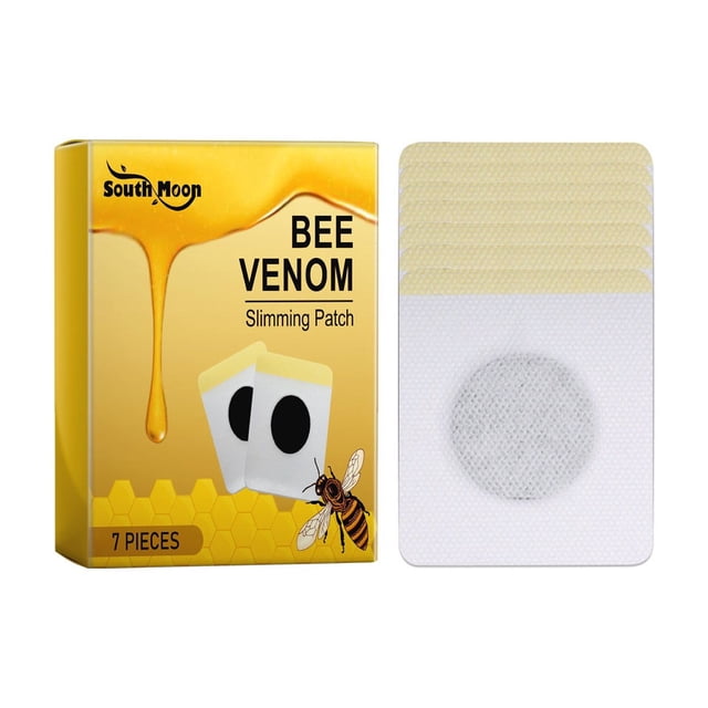 Bee Slimming Patch Bee Lymphatic Drainage Slimming Patch Male And Female Bee Lymphatic Drainage Patch, 7pcs