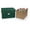 Green Heavy Duty Polyester, variant on Ornament Storage Box, Red - Heavy Duty Holiday Decor Organizer with Dividers