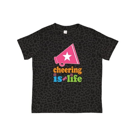 

Inktastic Cheerleader Megaphone Cheerleading Team Gift Toddler Toddler Girl T-Shirt