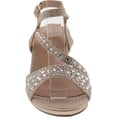 thumbnail image 4 of De Blossom Girls K-Stella-2 Stunning Strappy Dress Heel Metallic Party Shoes, 4 of 4