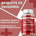 thumbnail image 6 of Mega CoQ10 Ubiquinol 100mg - Heart and Cardiovascular Health, Boosts Energy - 120 Capsules, 6 of 8