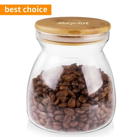 Morpilot Wide Mouth Gl Storage Jars 25 Oz With Lids For Tea Morpilot Wide Mouth Gl Storage Jars 25 Oz With Lids For Tea Coffee Sugar Biscuit
