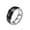 Black, variant on Men's Soccer Pattern Band Rings Football Hexagonal Honeycomb Stainless Steel Simple Geometric Sport Daily Wear Statement Personalized Gift Jewelry Silver Plated 10