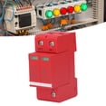 thumbnail image 3 of "Dual-Pole 100KA Surge Protector for Electrical Panels - DC1000V Lightning Arrester with Quick Response & PC Fireproof Housing", 3 of 7
