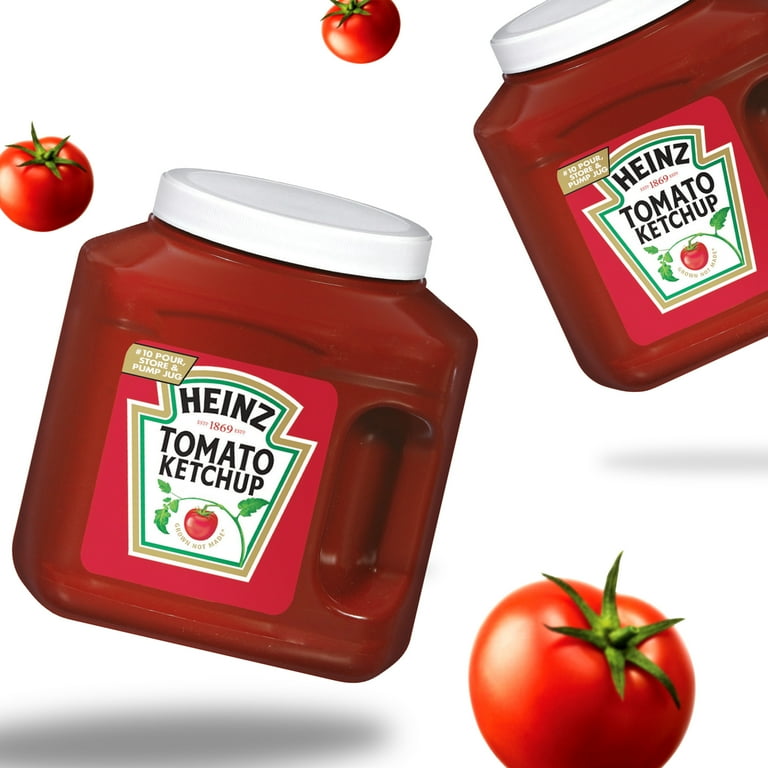 Heinz Large Bottle Tomato Ketchup, 114 oz Gallon Jug - Walmart.com