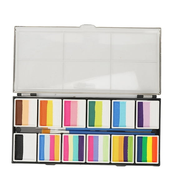 Face Body Paint Kit, Washable Kid Face Paint Kit Colorfast for Adults for