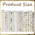 thumbnail image 2 of Juego de Cintas Washi Vintage, 20 Rollos Cinta Artesanal, Rollo Adhesiva Botánica, Mariposa Floral, Decorativa Grabable, 2 of 5