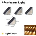 thumbnail image 1 of PIR Motion Sensor LED Solar Outdoor Step Lights IP68 Waterproof Light Control Decoration Deck Lamp For Porch Front Door Stairway, 1 of 5