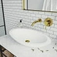 thumbnail image 6 of VIGO Olus Single Handle Wall Mount Bathroom Faucet in Matte Brushed Gold, 6 of 11