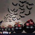thumbnail image 5 of PMU Halloween 2pc Multi Pack 8in Black Plastic Cauldron with Orange Spider Web (1) 8in 55280-NHS (1) 61237 (2/pkg) Pkg/1, 5 of 7