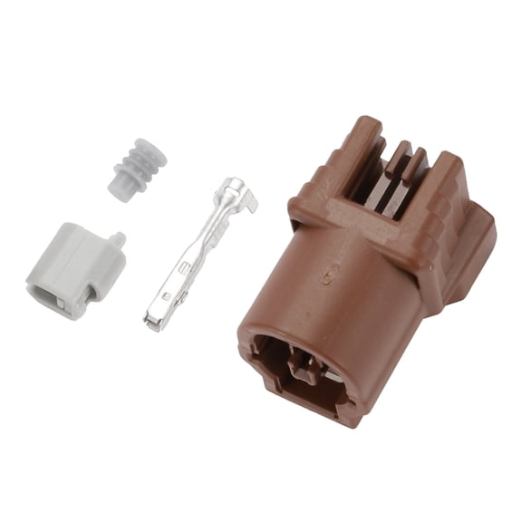 Unique Bargains 1 Pin Oxygen Sensor Connector Plug Waterproof Female Wire Terminal Connector for Honda 1 Set