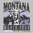 thumbnail image 2 of Womens Hannah Montana Secret Star VIP Pass T Shirt, 2 of 4