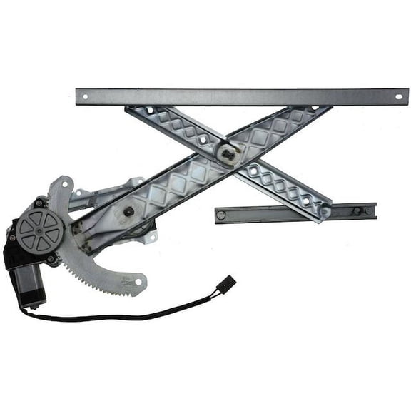 Front Left Window Regulator - Compatible with 2001 - 2003 Ford F-150 Crew Cab Pickup 2002