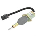 thumbnail image 1 of 12V Fuel Shut Off Stop Solenoid Valve, Professional Convenient 12V Fuel Shut Off Solenoid  For Excavators Construction Vehicles For Most People, 1 of 1