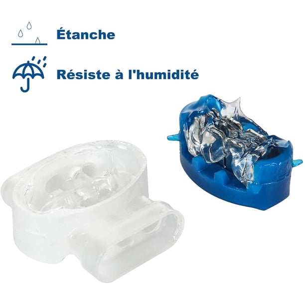 robot rellenos de gel de resina originales, 314 conectores impermeables para conectores de cortacésped de robot de cortacésped automático, impermeable, seguro, sin necesidad de pelar