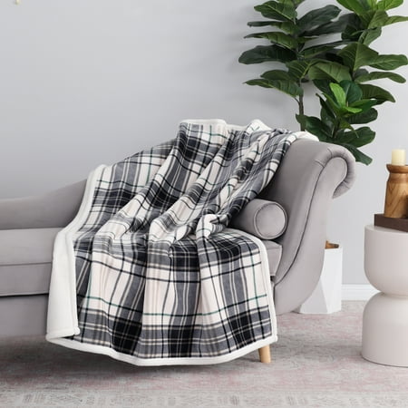 Mainstays reversible printed throw