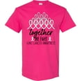thumbnail image 3 of Inktastic Together, We Fight Lung Cancer Awareness T-Shirt, 3 of 5
