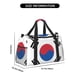 thumbnail image 3 of Fotbe Korea Bolsa de Viaje con Estampado, Bolsa de Fin de Semana para Mujer con Compartimento para Zapatos, Bolsa de Gimnasio con Bolsillo Húmedo, 3 of 7
