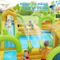 thumbnail image 2 of JOYMOR Inflatable Bounce House with 2 Pirate-Boat Water Slide Bounce House，4 Water Cannons, Air Blower, Up to 6 Kids, 2 of 7