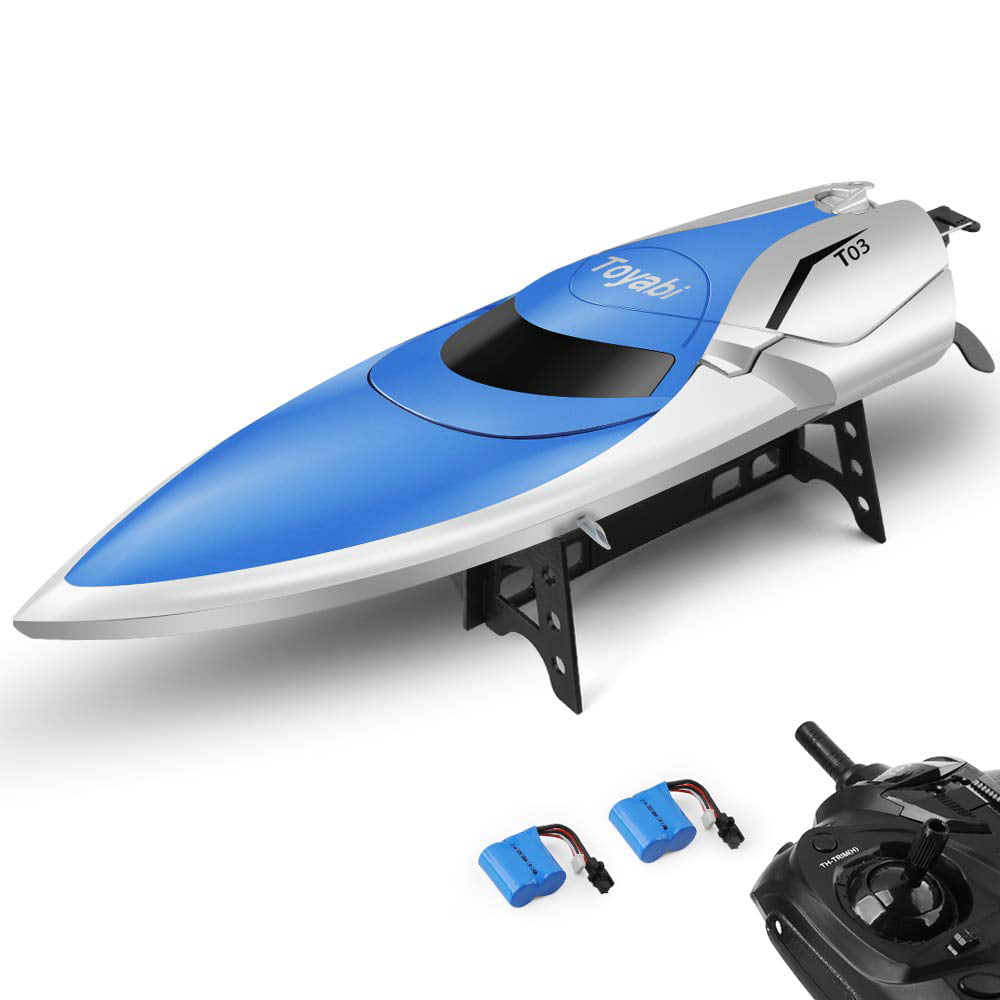 Gizmovine Remote Control Boats for Pools and Lakes 2.4GHz High Speed RC Boats f 