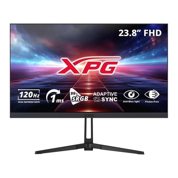 Monitor Gamer 23.8 XPG RIFT R24F2 1ms 120Hz Full HD IPS HDMI DP Adaptive Sync Negro R24F2-BKCMX